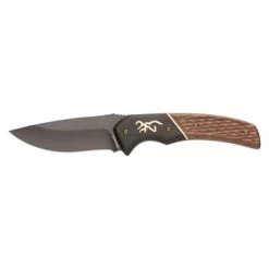 COUTEAU DE CHASSE HUNTER FIXE POINTU LARGE DE BROWNING
