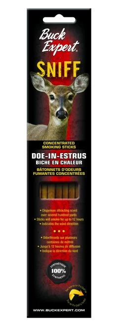 BUCK EXPERT BÂTONNETS D’ENCENS BICHE EN CHALEUR CHEVREUIL