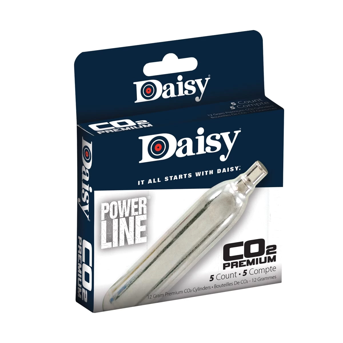 DAISY BOUTEILLES DE CO2 POWERLINE PREMIUM 12 GRAMMES