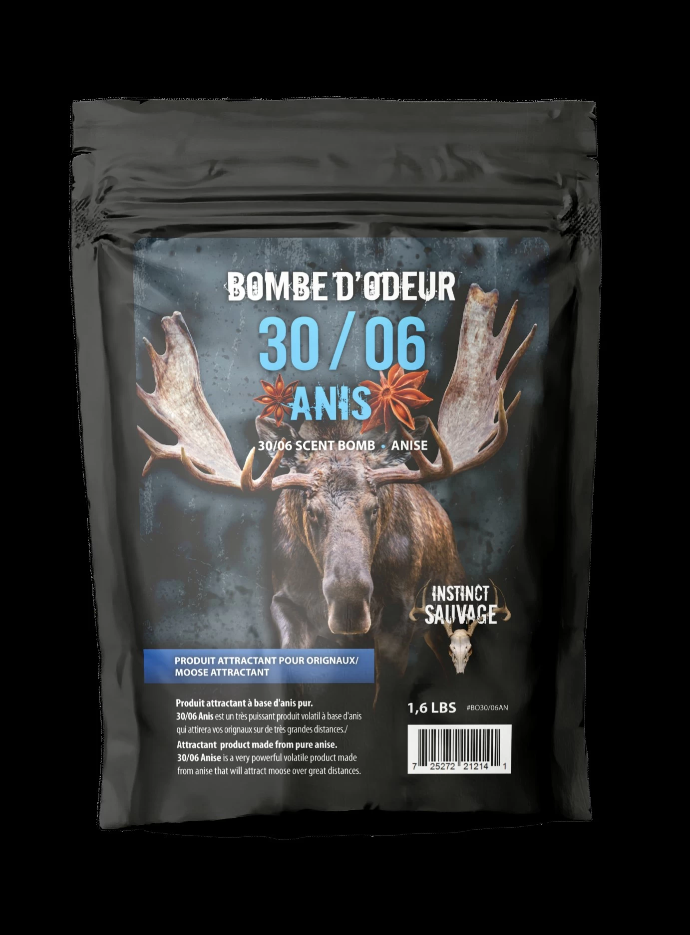 INSTINCT SAUVAGE BOMBE D’ODEUR 30/06 À L’ANIS POUR ORIGNAUX