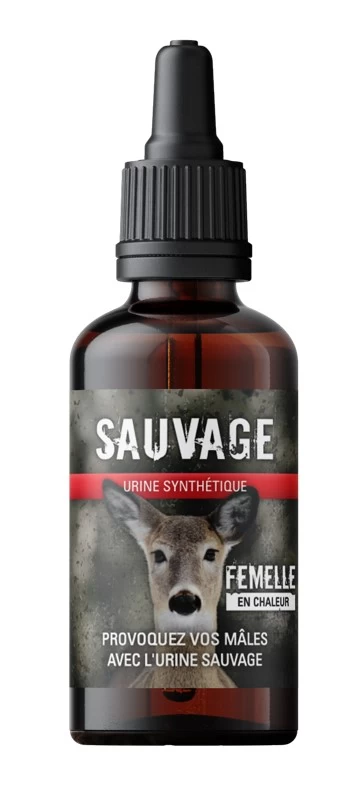 INSTINCT SAUVAGE URINE SYNTHĂTIQUE SAUVAGE FEMELLE EN CHALEUR