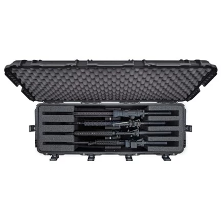 NANUK VALISE LONGUE AVEC MOUSSE PROTECTRICE POUR ARMES À FEU 988, BLACK - Image 2