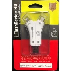 LECTEUR CARTE SD PROFLASH – 4 EN 1