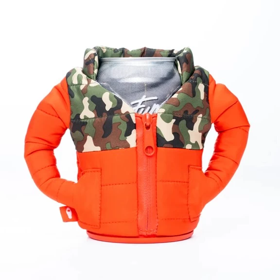 PUFFIN DRINKWEAR COUVRE BOISSON THE PUFFY, PUFFIN RED/CAMO