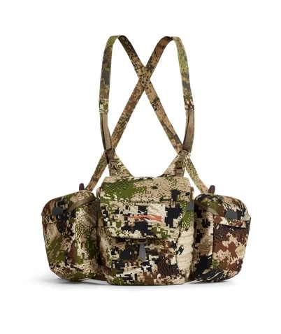 SITKA MOUNTAIN OPTICS HARNAIS OPTIFADE SUBALPINE OSFA,ÉTUI POUR JUMELLE SITKA GRANDEUR AJUSTABLE.