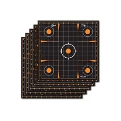 CIBLE PAPIER ALLEN EZ-AIM “SIGHT-IN” 12″X12″ 5 PAR PAQUET